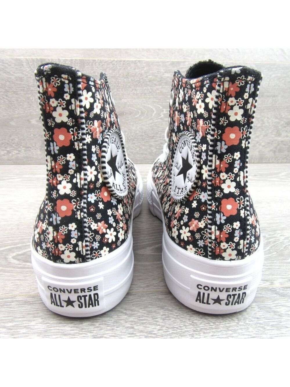 Converse CTAS Lift Platform Petite Floral Petals Women's Size 8 NEW - Picture 8 of 16